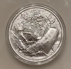 Elemetal Privateer Series White Whale 2 Troy oz .999 Fine Silver Round