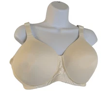 Vanity Fair, Full Coverage Bra, White, 44D