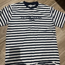 Vintage 1990s Guess Jeans USA Striped T-Shirt – Made in USA – Large