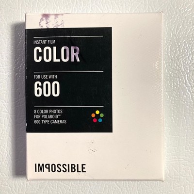08/2014 NEW Polaroid Impossible Color Instant Film 600 Type Cameras - 8 Photos