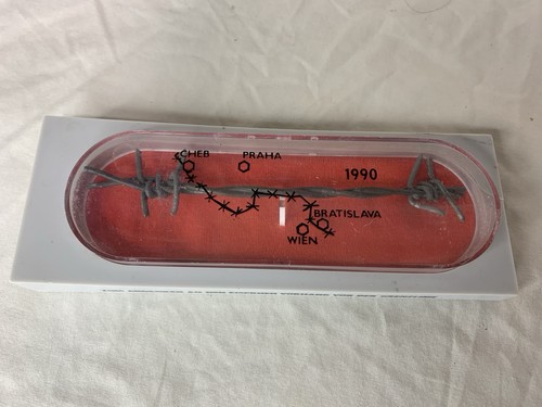 The Iron Curtain Barbed Wire Cold War Historical Memorabilia Hungary Germany