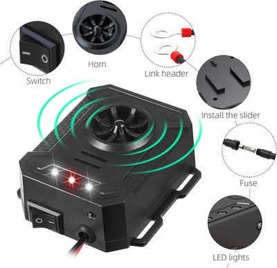 4-Pack Car Mouse Repeller - Ideal for Vehicle/Garage Rodent Prevention