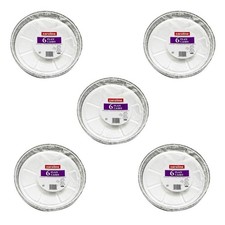 30 x Round 8.5" Flan Cases 215mm x 24mm Deep Baking Flans Tarts