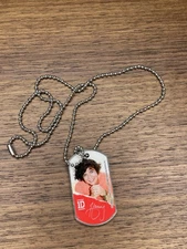 one direction dog tag necklace Harry