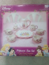 Disney Princess Fine Ceramic Tea Set 12-Piece