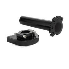 Universal Throttle Grip Motorcycle 22mm CNC Aluminum Quick Twister Black