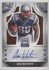 2014 Panini Crown Royale Retail Bronze Pyramid 62/75 Asa Watson #S-AW Auto 0v0