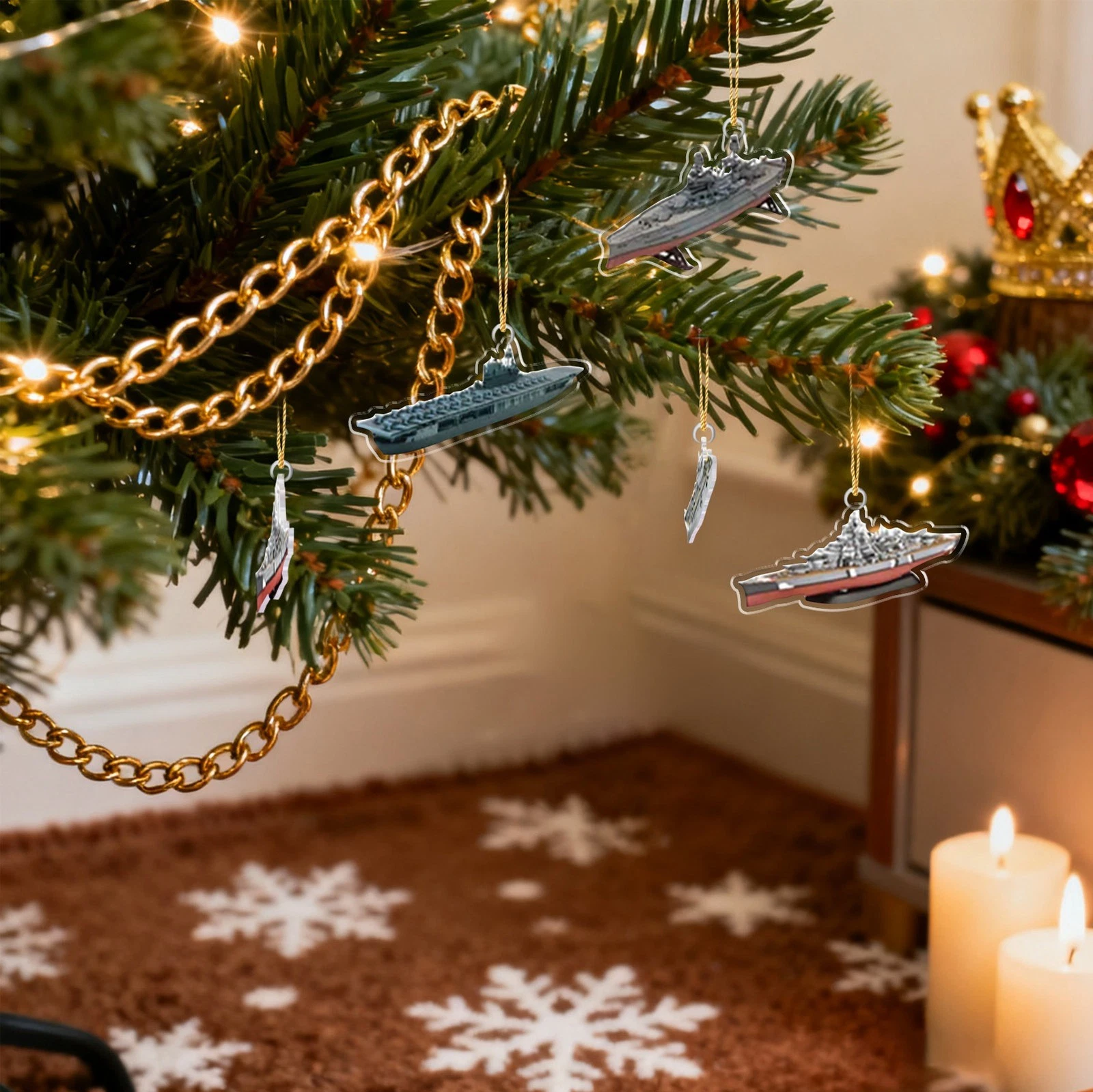 Christmas Countdown World War 2 Naval Fleet Advent Calendar 24 Days 2D Blind Box