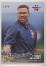 2018 Topps Opening Day Before Opening Day Christian Vazquez #BOD-CV 3u0
