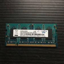 PQI 1GB DDR2-800S MECER402MA7302-09364 Laptop RAM