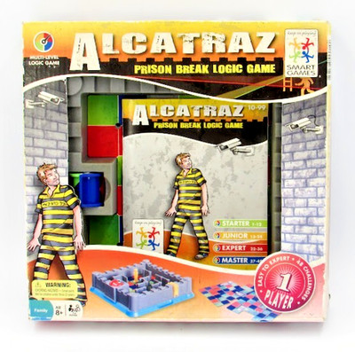 Smart Games Alcatraz Prison Break Logic Puzzle SG 310 US 2011 Complete