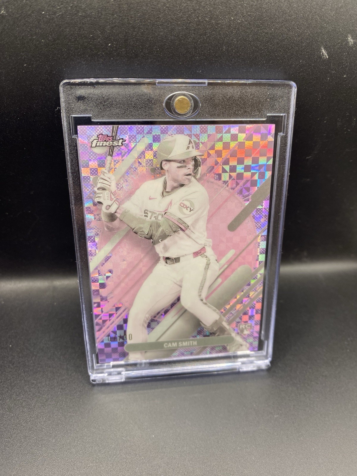 Cam Smith 2025 Topps Finest - Rare #223 Pearl Checkerboard Refractor /30 (RC)