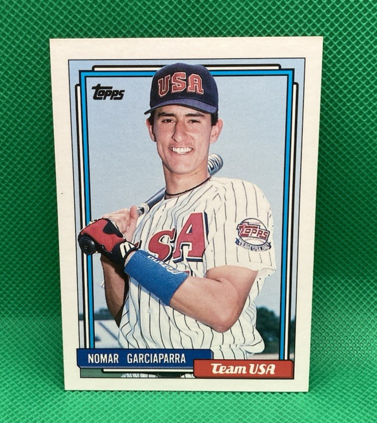 1992 Topps Traded Nomar Garciaparra #39T Team USA Baseball Rookie Card
