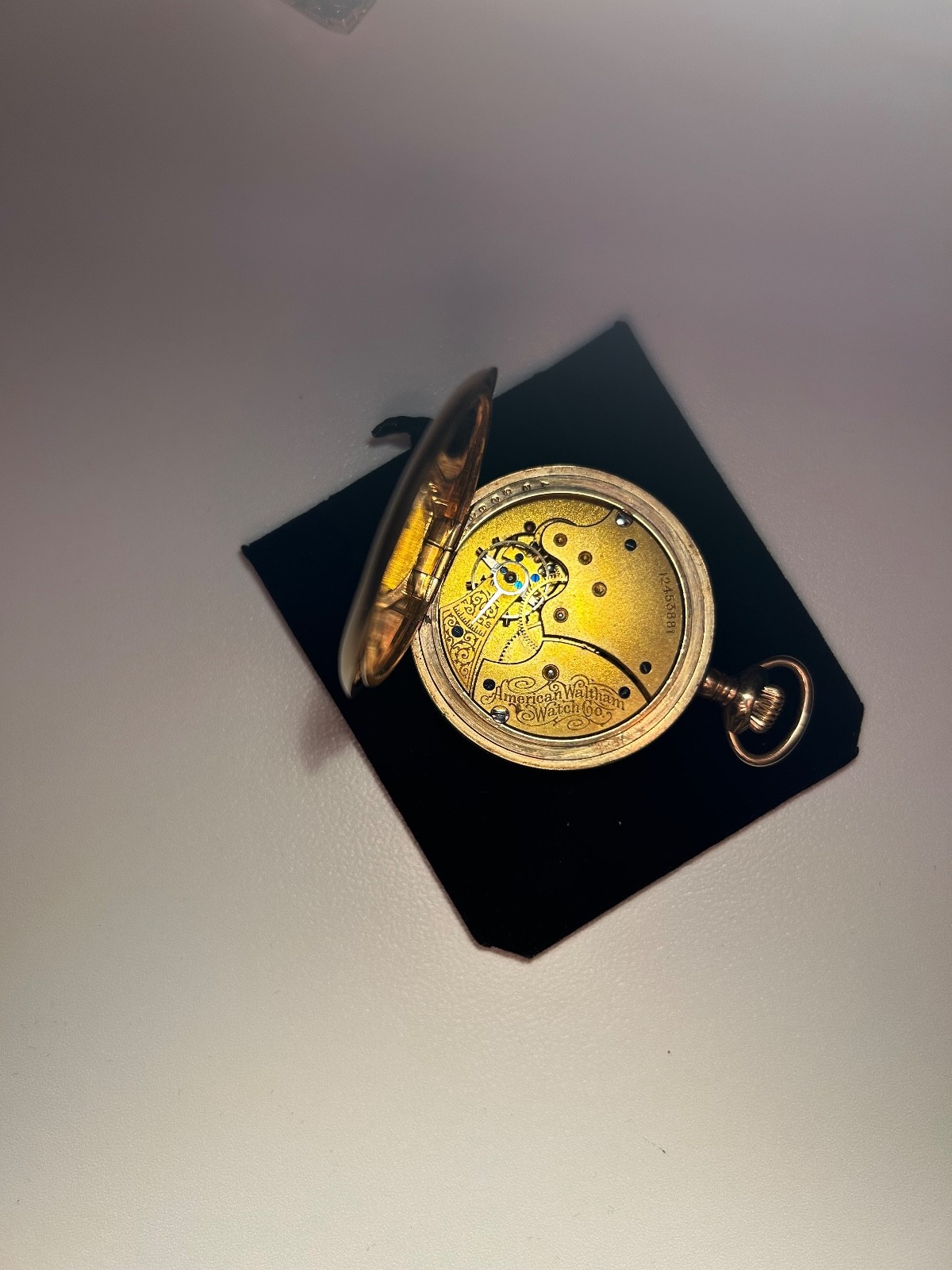 waltham watch vintage pocket