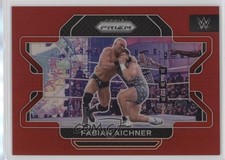 2022 Panini Prizm WWE Red Prizm 286/299 Fabian Aichner #3 2s1