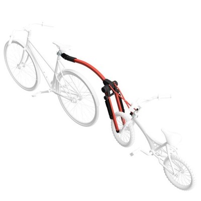 Peruzzo Tandem-Stange Trail Angel Rot 12''-20'' Fahrrad Fixierstange Kinder