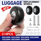 Luggage Suitcase Wheels Axles Repair Kit Replacement Travel Dia.40mm~90mm