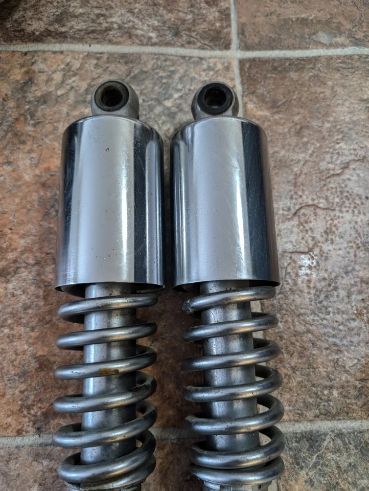 82 Honda CB650SC Nighthawk Rear Shock Set Left Right OEM CB650 -56 - Image 3 of 4