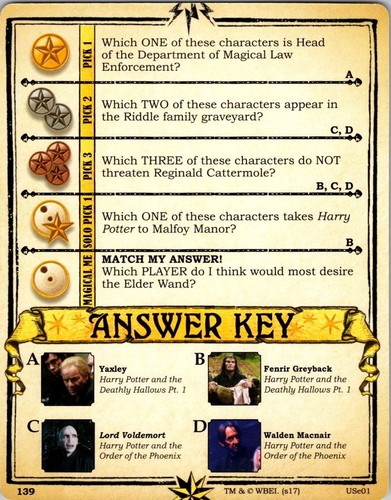 HARRY POTTER Pictopia Game cards 2019 (you pick) Prospero Hall singles Free Ship - Picture 101 of 123
