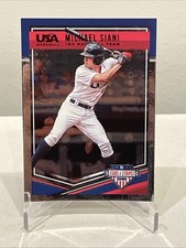 2018 Panini USA Baseball Stars & Stripes Longevity - Mike Siani #43 Ruby /249...
