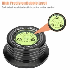 50Hz-33/45 Record Player LP Disc Stabilizer Vinyl Turntable Weight Clamp ffd