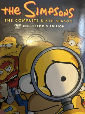 #ad Simpsons Season 6 DVD Rare Very good $49.95