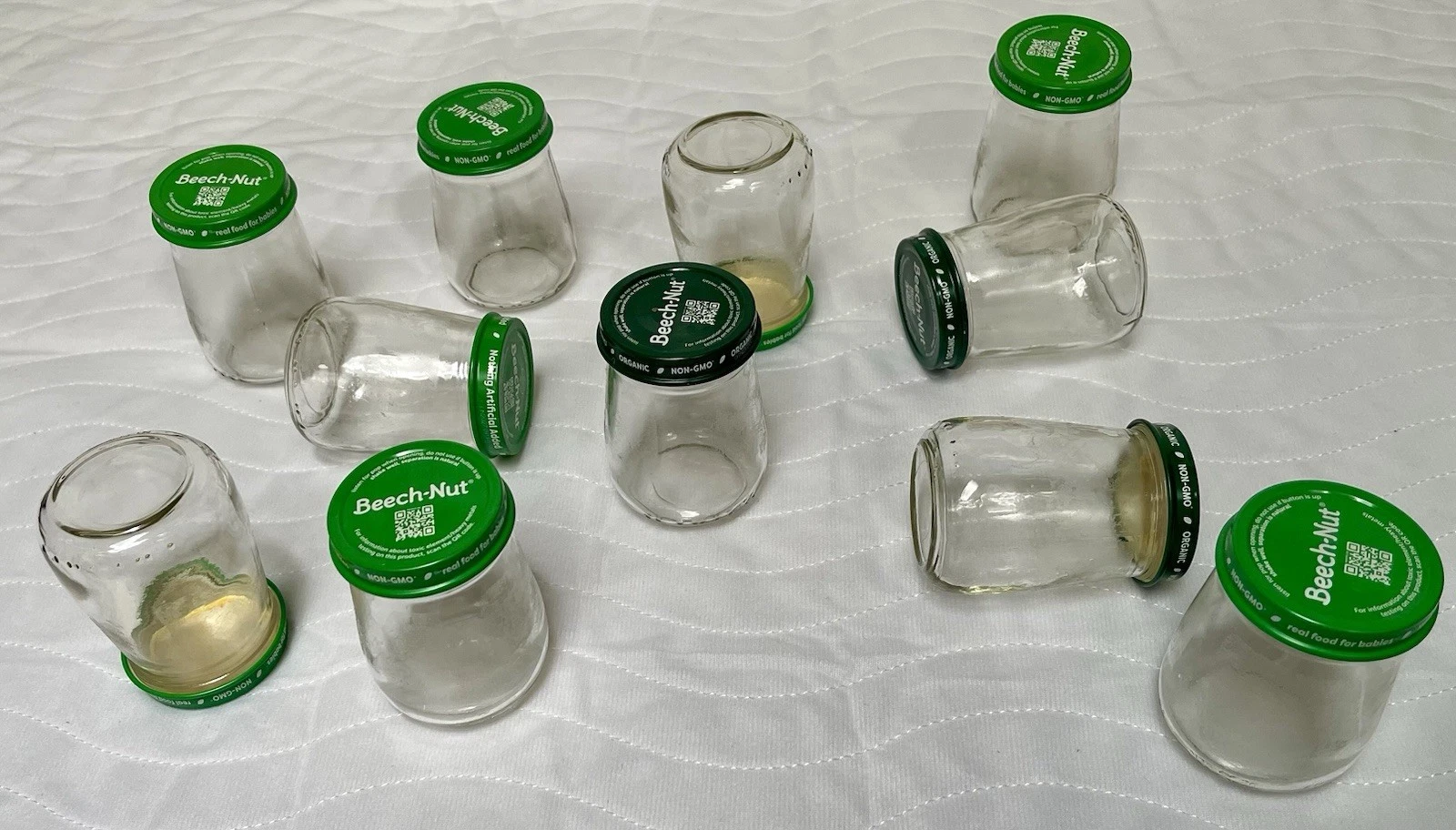 Glass Jar Lot 50 2” 3” Clear Empty Baby Jar Art Project Round Organizers
Opens in a new window or ta