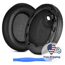 Replacement Ear Pads for Sony WH-1000XM4 Noise Cancelling Headphones - Black
