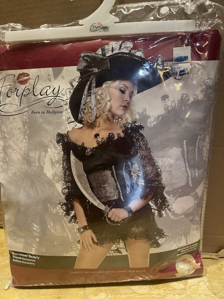 Forplay FP-558432, Disfraz de Belleza Bucanera Disfraz de Halloween Mediano/Grande Foto 3 de 4