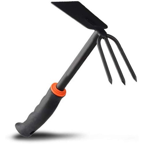 2 In 1 Hoe Dual Use Hoe And Rake Gardening Digging Hoe With Non Slip Handle ND