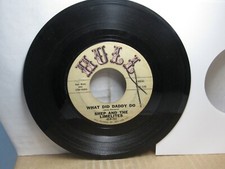 Old 45 RPM Record - Hull 45-H-751 - Shep  Limelites - What Did Daddy Do / Teach