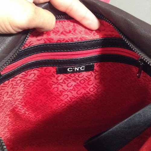 NWT C'N'C Costume National Soft Leather Tote Shopper Purse Handbag Dust Bag too! - Picture 8 of 12