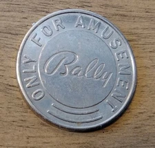 Bally 'Only For Amusement' quarter token