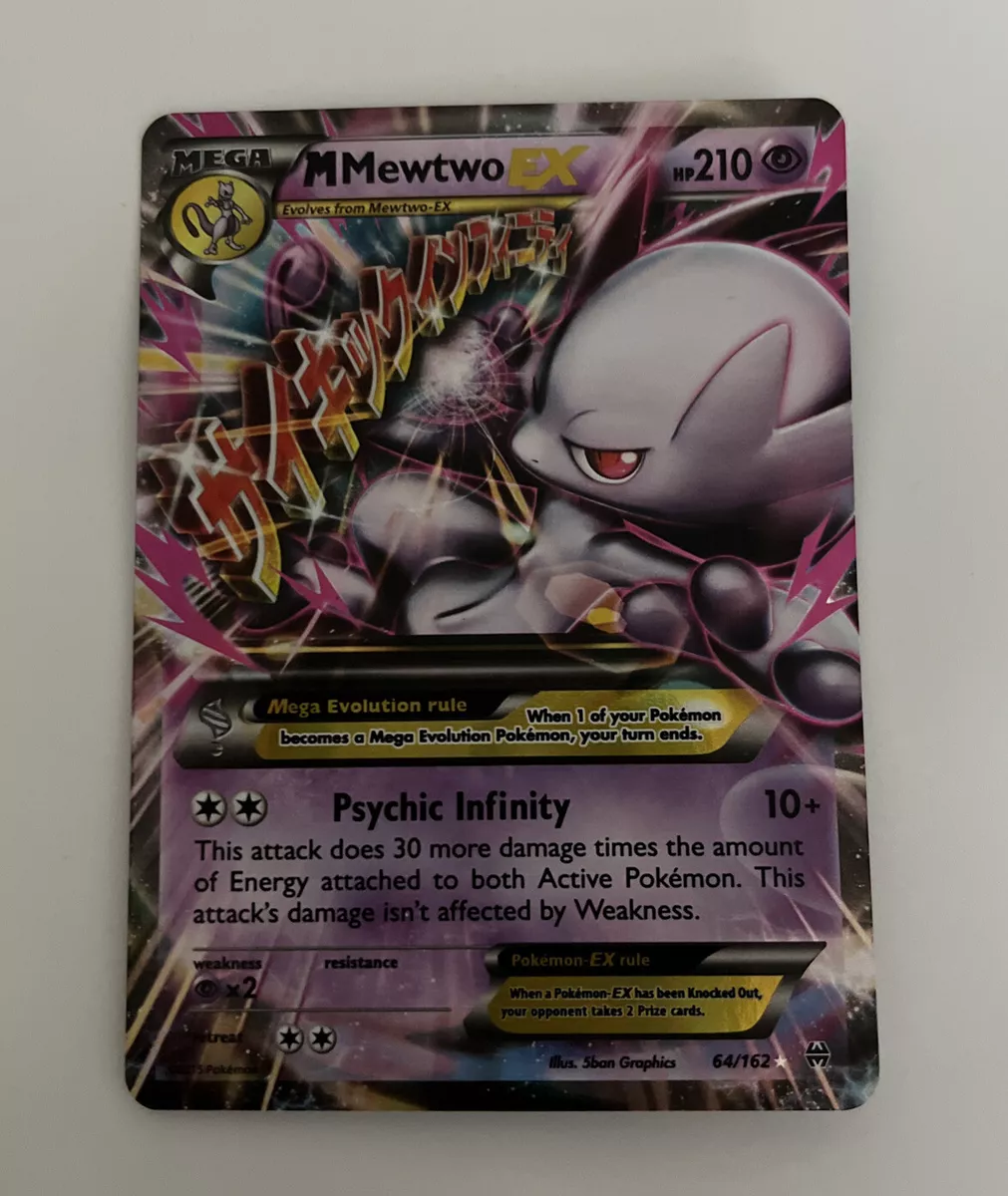 Pokemon - Mega-Mewtwo-EX (64/162) - XY Breakthrough - Holo