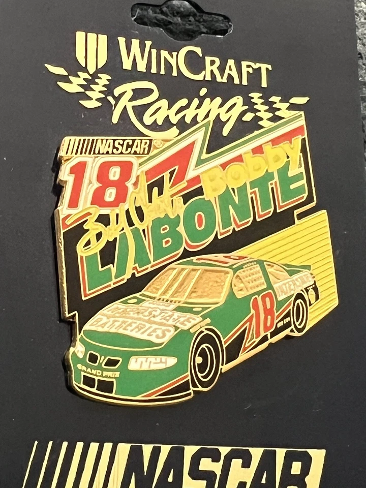 LOTE DE ARTÍCULOS NASCAR BOBBY LABONTE PIN LLAVERO IMÁN  Foto 2 de 4
