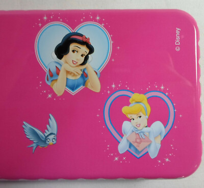 GIM DISNEY PRINCESS GREEK 8'' TIN PENCIL CASE BOX SNOW WHITE BELLE