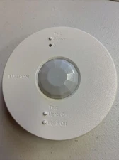 LUTRON LRF2-VCRB-P Radio Powr Savr Wireless PIR Ceiling Vacancy Sensor Pre-Owned