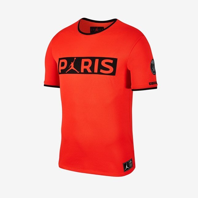 psg x jordan orange