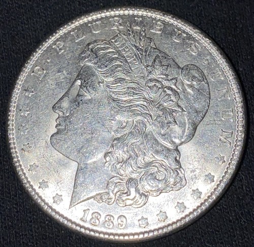 ⭐️1889 P MORGAN DOLLAR!⭐️BLAST WHITE!⭐️ABSOLUTE STUNNER!⭐️MUST SEE COIN⭐️SC104 - Picture 3 of 8