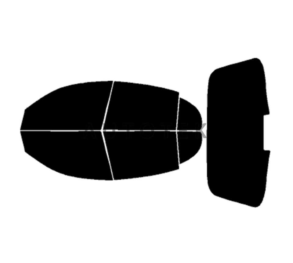 PreCut All Sides Window Film Any Tint Shade For Buick LeSabre Sedan 2000-2005 - Image 3 of 4