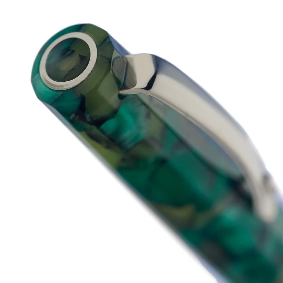 Omas Milord Roller 100 Anniversary "Emerald Forest" Edition N 010/100 - Image 2 of 4