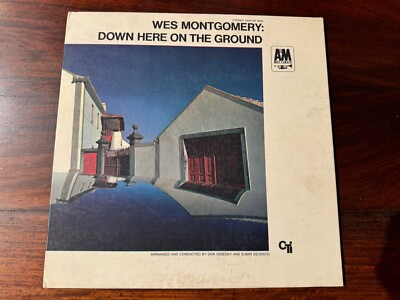 Wes Montgomery ''Down Here on the Ground''  LP 1968 A&M/CTI SP 3006 VG+/VG+