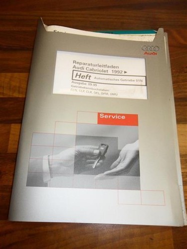 Reparaturleitfaden Audi Cabriolet 1992 Automatisches Getriebe 01N