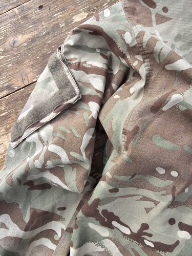 British Army Temperate Weather Jacket / Shirt Size 180/104 MTP GRADE 2 VERY WORN - Picture 11 of 16