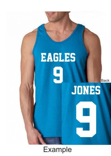 Camiseta sin mangas personalizada CUALQUIER COLOR Nombre Número Equipo Baloncesto S-3XL Foto 2 de 4