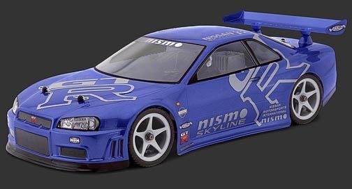 ミニカー HPI Nissan Skyline GT-R V-spec (R34) HPI Racing - Nissan Skyline R34 GT-R, Clear, 190mm | eBay