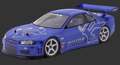 ミニカー HPI Nissan Skyline GT-R V-spec (R34) HPI Racing - Nissan Skyline R34 GT-R, Clear, 190mm | eBay