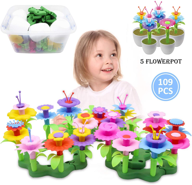 flower stacking toy