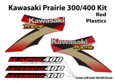 1997-2002 Kawasaki Prairie 300 400 4x4 Decal Graphics Emblem Marks Kit