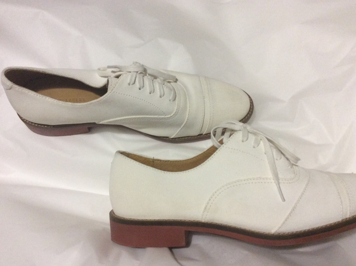 Ralph Lauren Team USA Olympic Flat White Nubuck Oxford Shoes - W10/M8 Ralph Lauren Unveils Olympic, Paralympic Uniforms for Team USA main image 4
